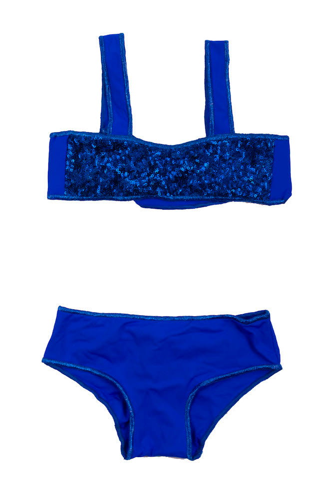 BIKINI FASCIA BAMBINA BLU ANNETTE PRINCETON BE BEACH